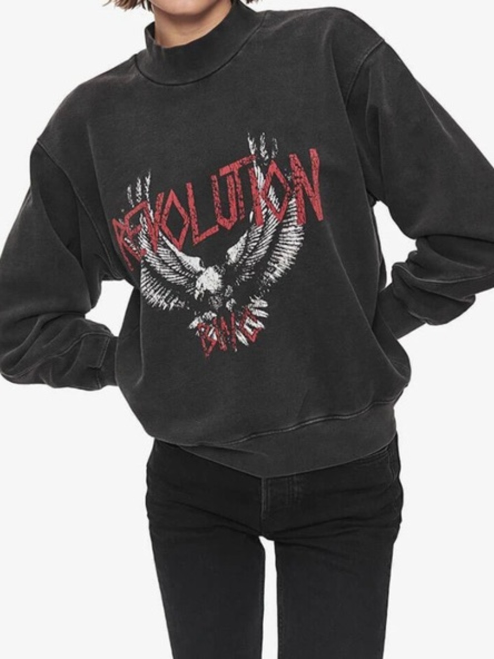 Anine Bing Saint Sweatshirt revolution